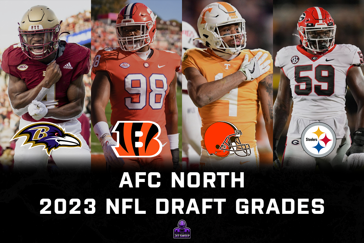 DRAFT GRADES: 2022 NFL draft AFC East and North